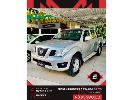 NISSAN FRONTIER 2.5 S 4X4 CD TURBO ELETRONIC DIESEL 4P MANUAL